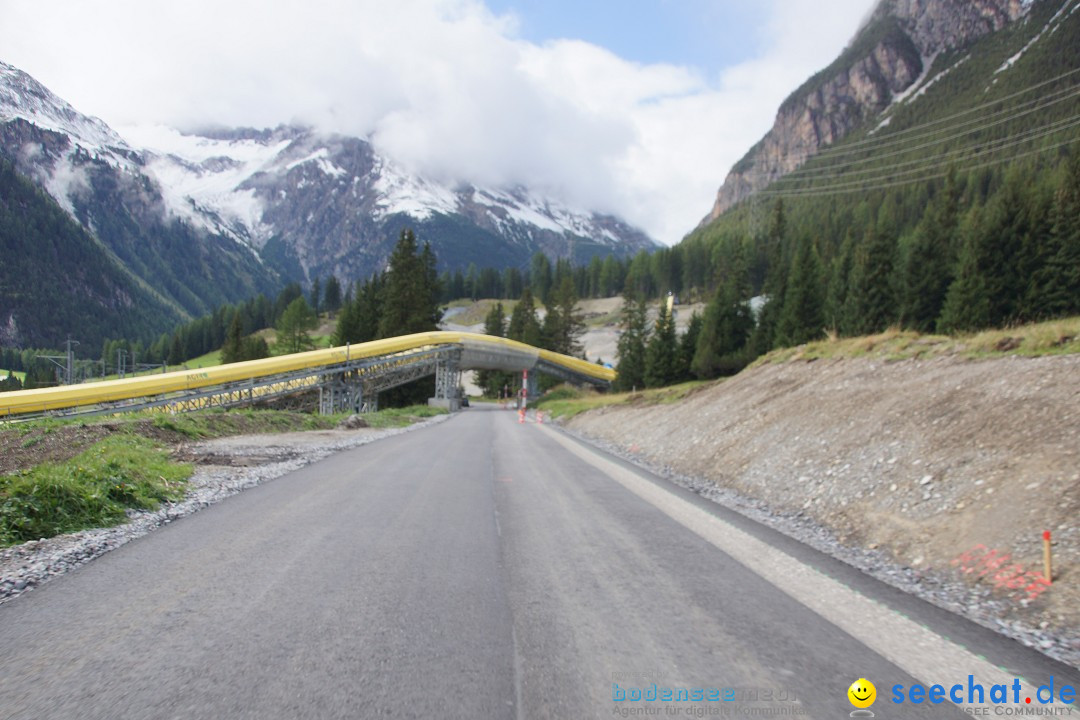 seechat.de Team beim SlowUp Mountain Albula Schweiz, 03.09.2017