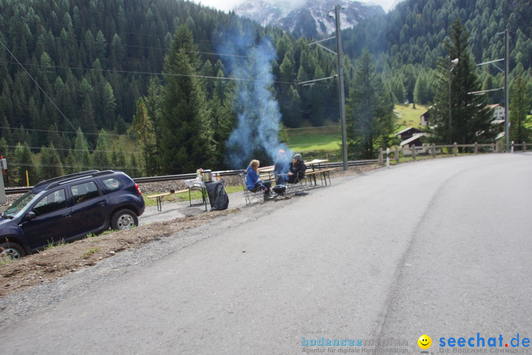 seechat.de Team beim SlowUp Mountain Albula Schweiz, 03.09.2017