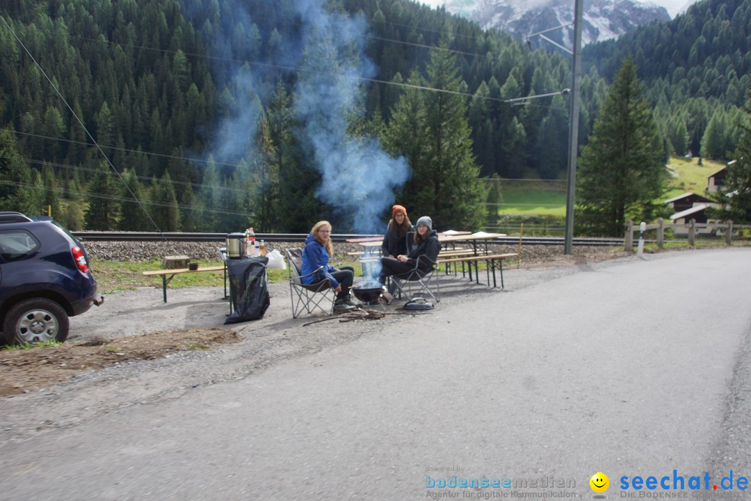 seechat.de Team beim SlowUp Mountain Albula Schweiz, 03.09.2017