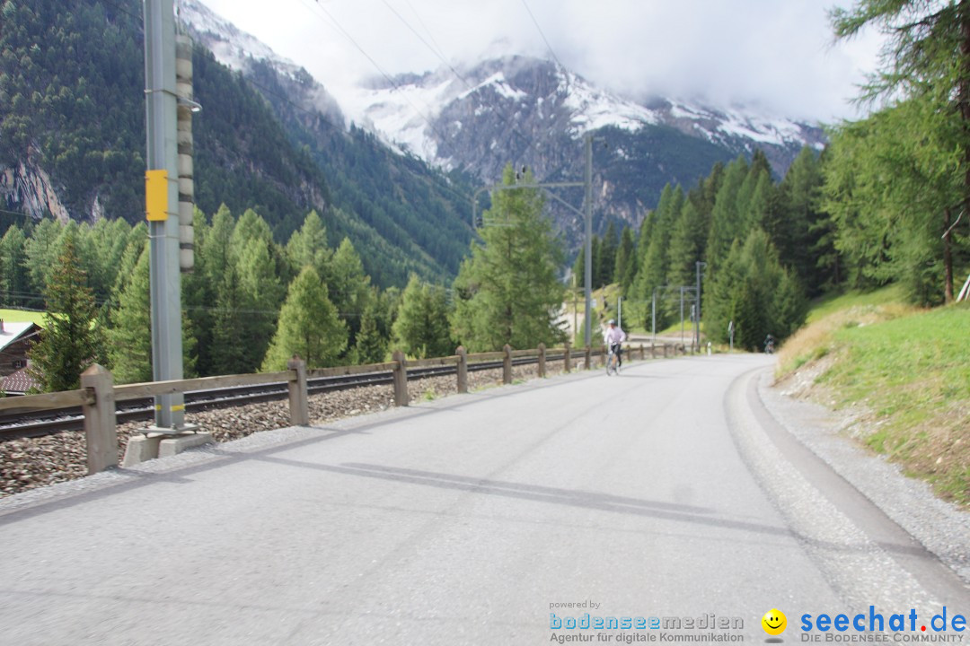 seechat.de Team beim SlowUp Mountain Albula Schweiz, 03.09.2017