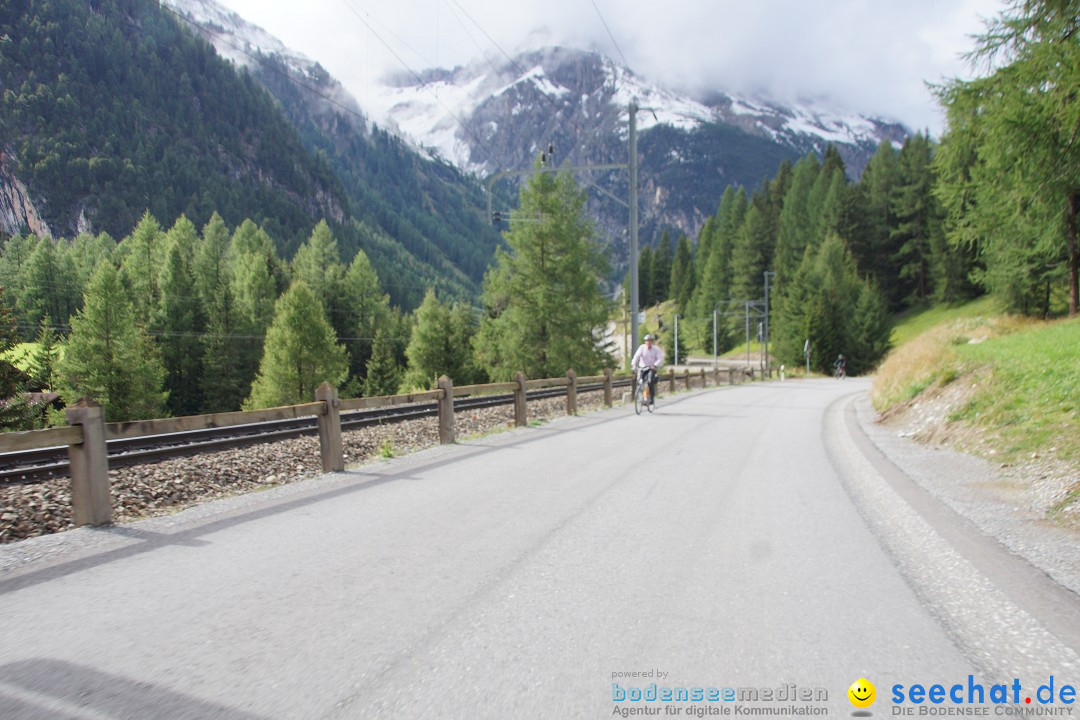 seechat.de Team beim SlowUp Mountain Albula Schweiz, 03.09.2017