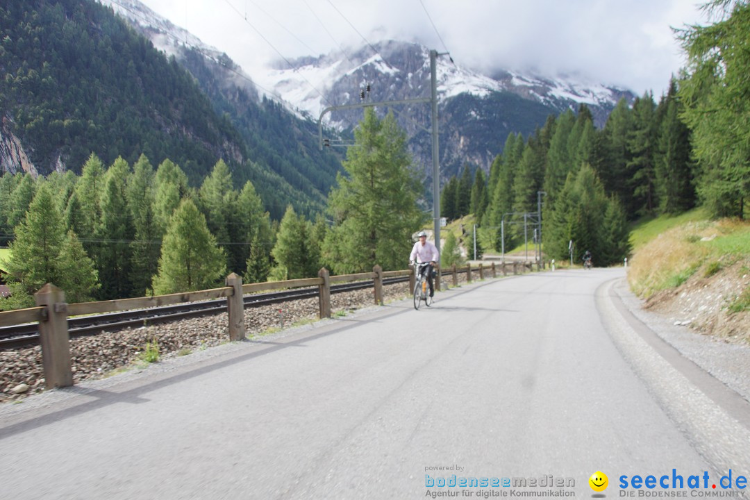 seechat.de Team beim SlowUp Mountain Albula Schweiz, 03.09.2017