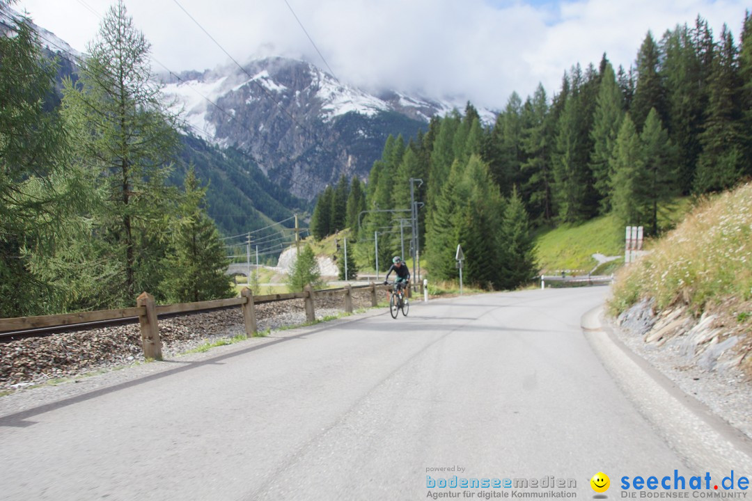 seechat.de Team beim SlowUp Mountain Albula Schweiz, 03.09.2017