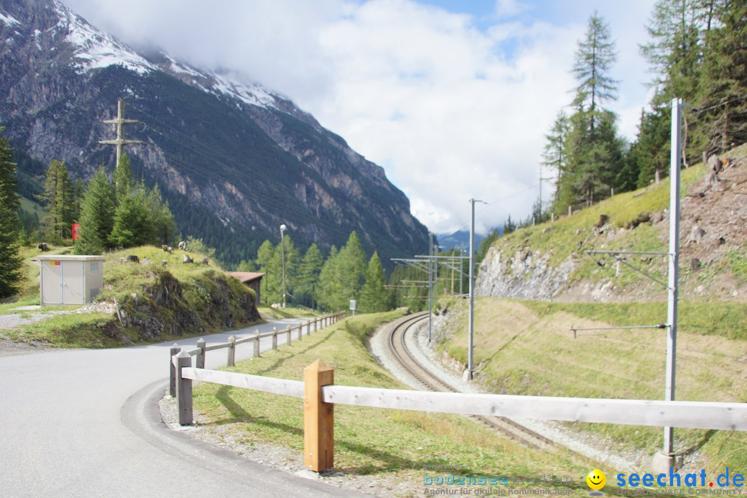 seechat.de Team beim SlowUp Mountain Albula Schweiz, 03.09.2017