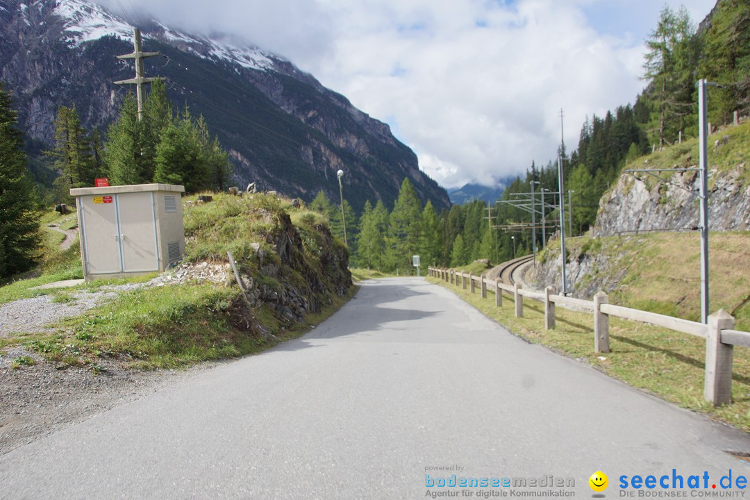 seechat.de Team beim SlowUp Mountain Albula Schweiz, 03.09.2017