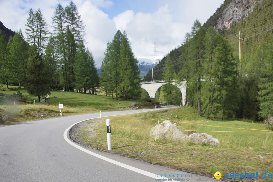 seechat.de Team beim SlowUp Mountain Albula Schweiz, 03.09.2017