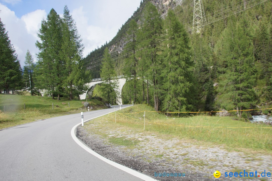 seechat.de Team beim SlowUp Mountain Albula Schweiz, 03.09.2017