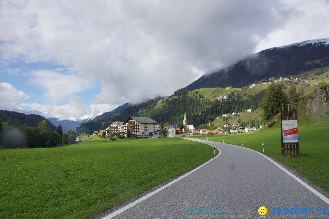 seechat.de Team beim SlowUp Mountain Albula Schweiz, 03.09.2017