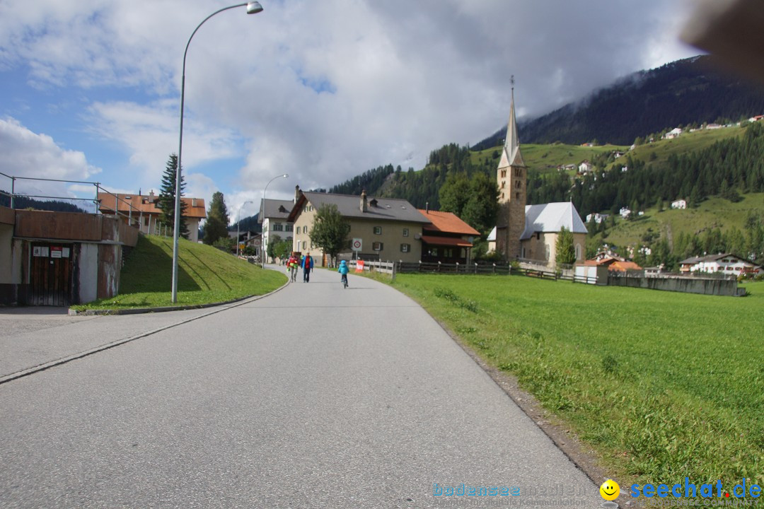 seechat.de Team beim SlowUp Mountain Albula Schweiz, 03.09.2017