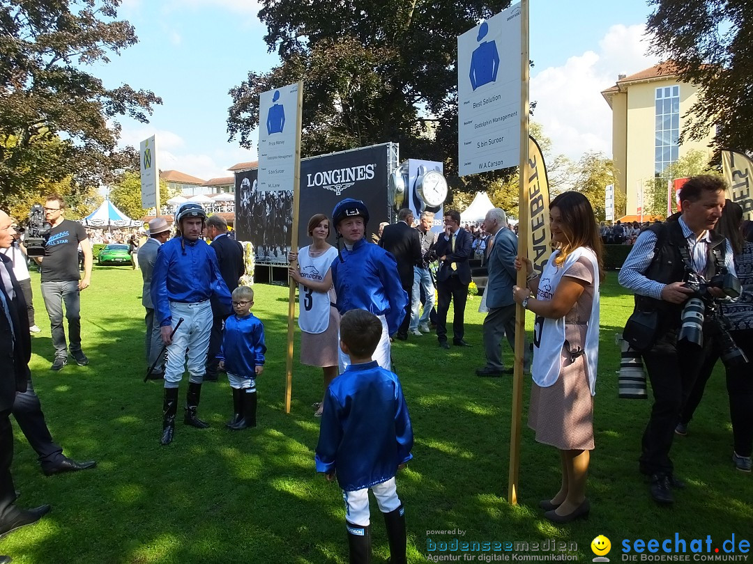 Pferderennen: Baden-Racing - GROSSE WOCHE 2017: Baden-Baden, 03.09.2017