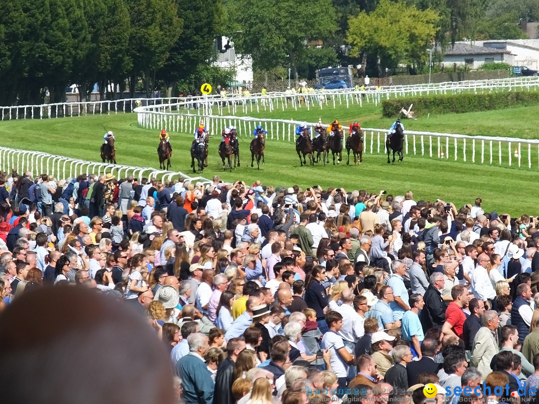 Pferderennen: Baden-Racing - GROSSE WOCHE 2017: Baden-Baden, 03.09.2017