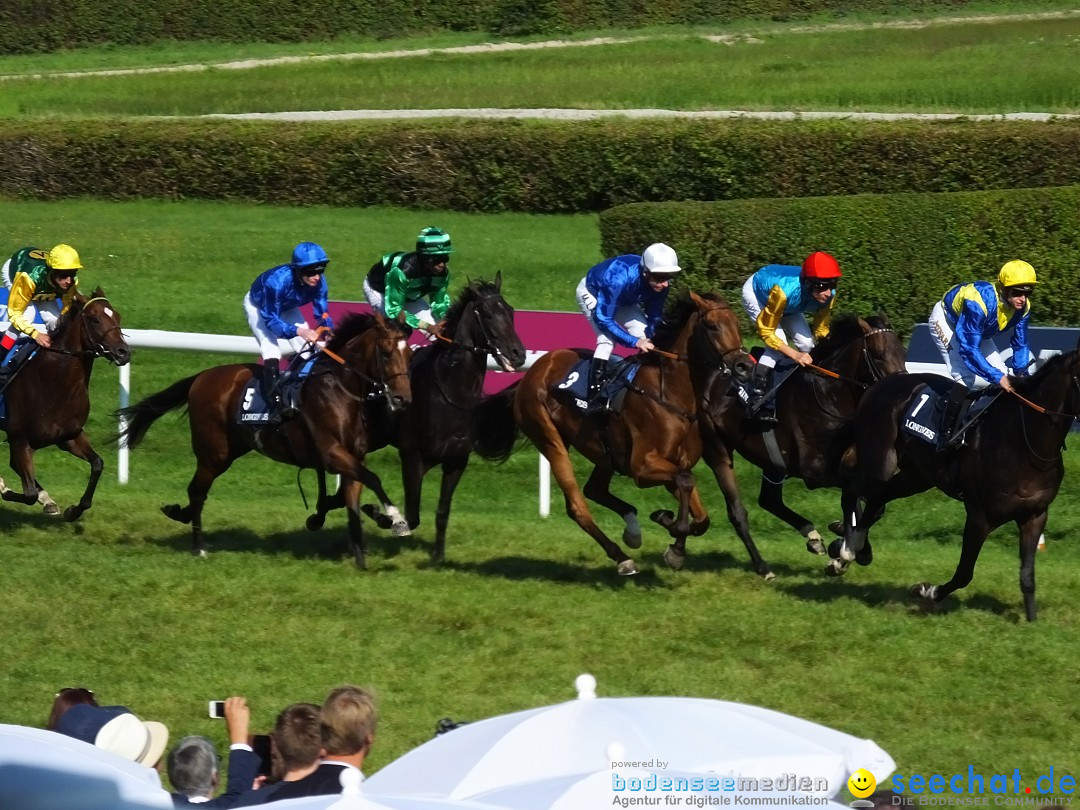 Pferderennen: Baden-Racing - GROSSE WOCHE 2017: Baden-Baden, 03.09.2017