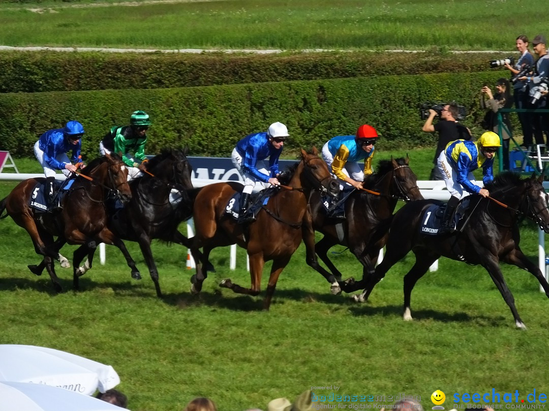 Pferderennen: Baden-Racing - GROSSE WOCHE 2017: Baden-Baden, 03.09.2017