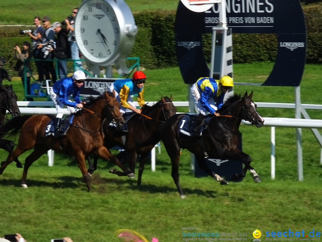 Pferderennen: Baden-Racing - GROSSE WOCHE 2017: Baden-Baden, 03.09.2017