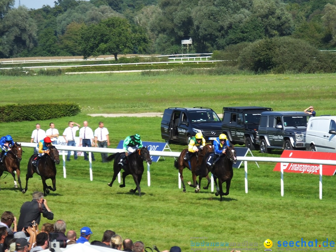 Pferderennen: Baden-Racing - GROSSE WOCHE 2017: Baden-Baden, 03.09.2017