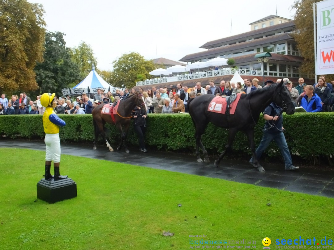 Pferderennen: Baden-Racing - GROSSE WOCHE 2017: Baden-Baden, 03.09.2017