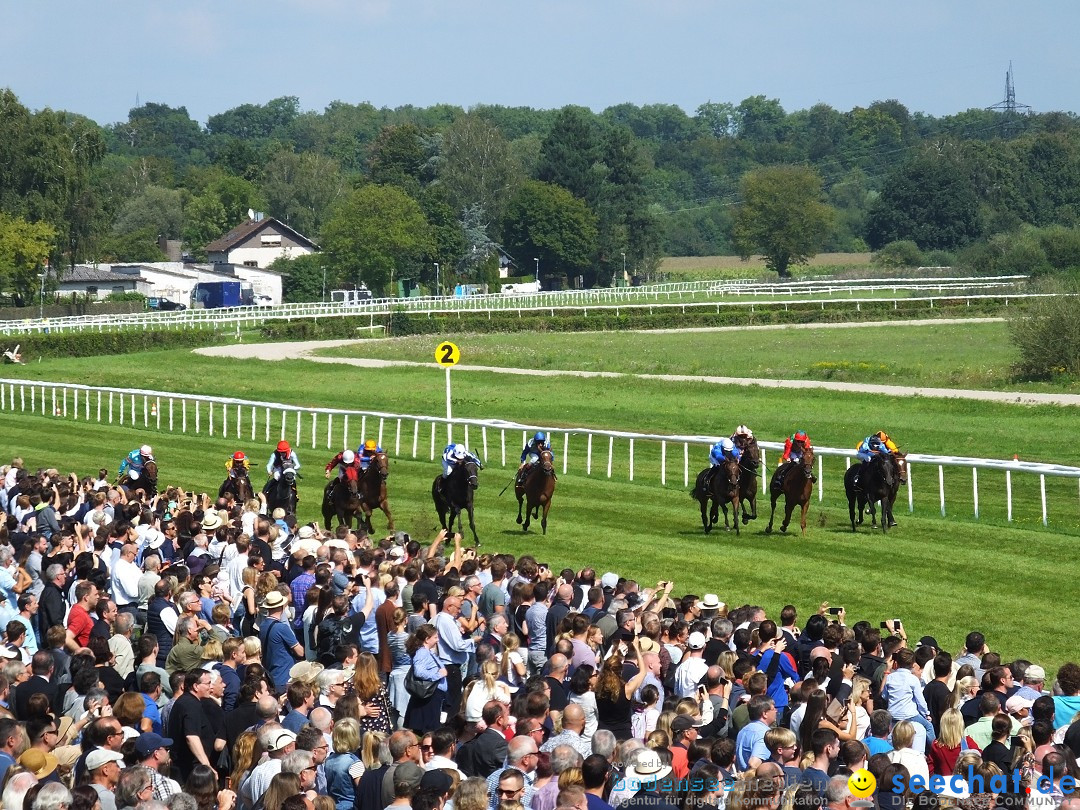 Pferderennen: Baden-Racing - GROSSE WOCHE 2017: Baden-Baden, 03.09.2017