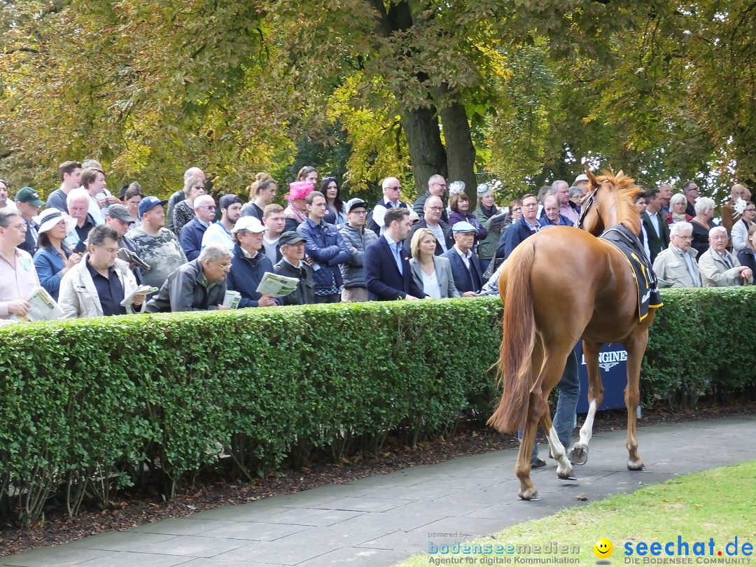 Pferderennen: Baden-Racing - GROSSE WOCHE 2017: Baden-Baden, 03.09.2017