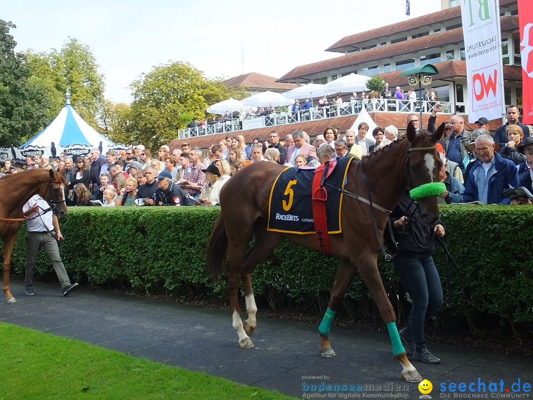 Pferderennen: Baden-Racing - GROSSE WOCHE 2017: Baden-Baden, 03.09.2017