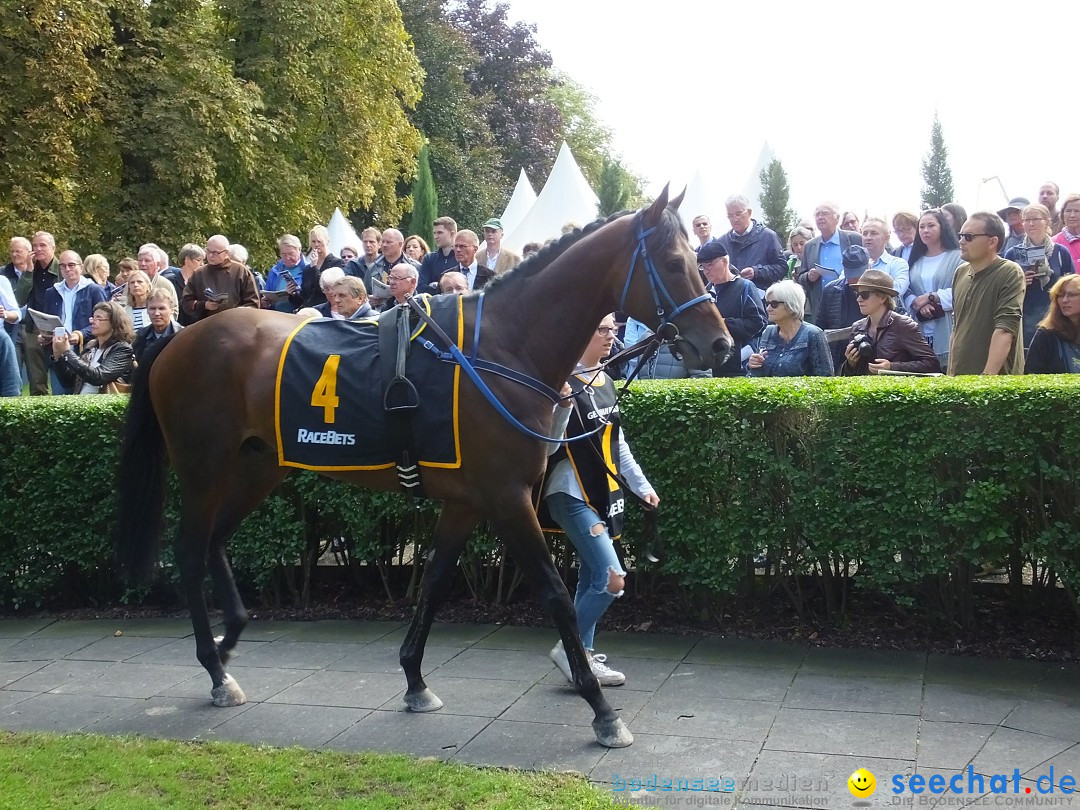 Pferderennen: Baden-Racing - GROSSE WOCHE 2017: Baden-Baden, 03.09.2017