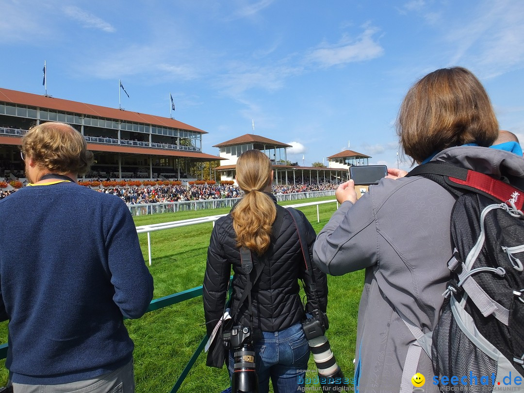 Pferderennen: Baden-Racing - GROSSE WOCHE 2017: Baden-Baden, 03.09.2017