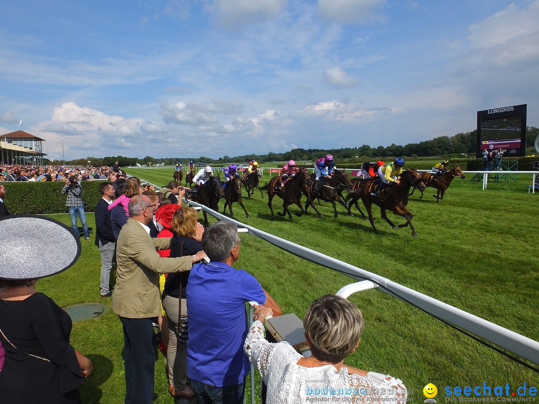 Pferderennen: Baden-Racing - GROSSE WOCHE 2017: Baden-Baden, 03.09.2017