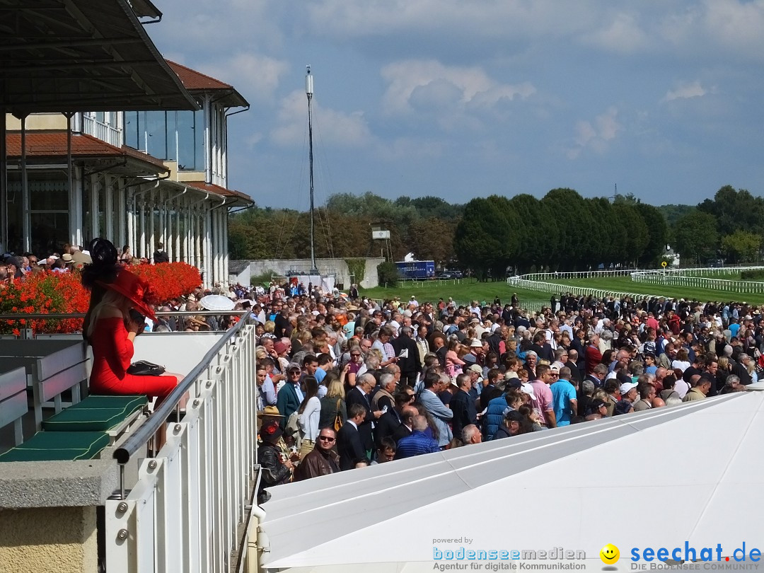 Pferderennen: Baden-Racing - GROSSE WOCHE 2017: Baden-Baden, 03.09.2017