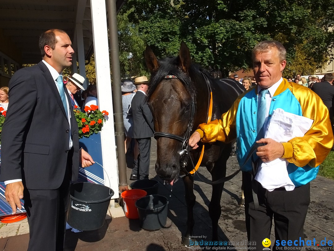 Pferderennen: Baden-Racing - GROSSE WOCHE 2017: Baden-Baden, 03.09.2017