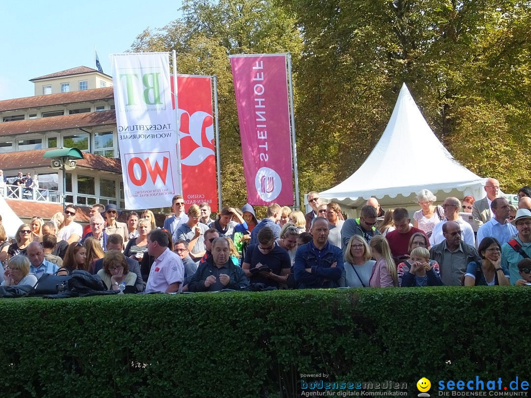 Pferderennen: Baden-Racing - GROSSE WOCHE 2017: Baden-Baden, 03.09.2017