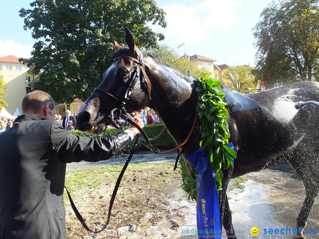 Pferderennen: Baden-Racing - GROSSE WOCHE 2017: Baden-Baden, 03.09.2017