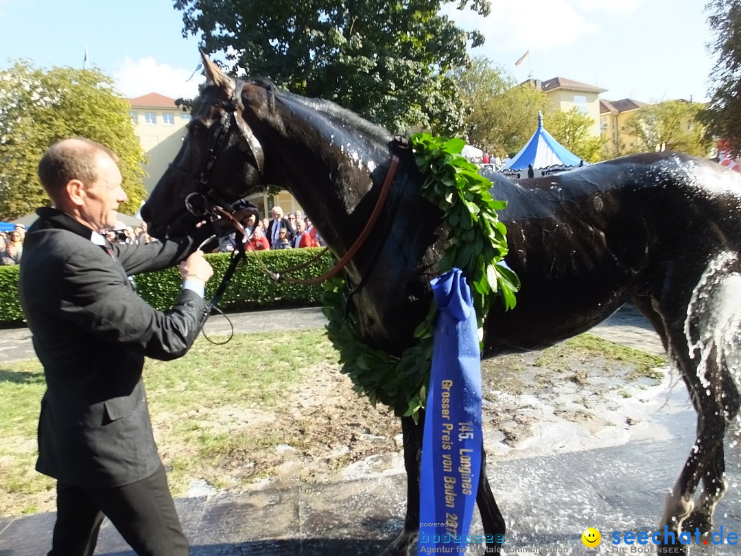 Pferderennen: Baden-Racing - GROSSE WOCHE 2017: Baden-Baden, 03.09.2017