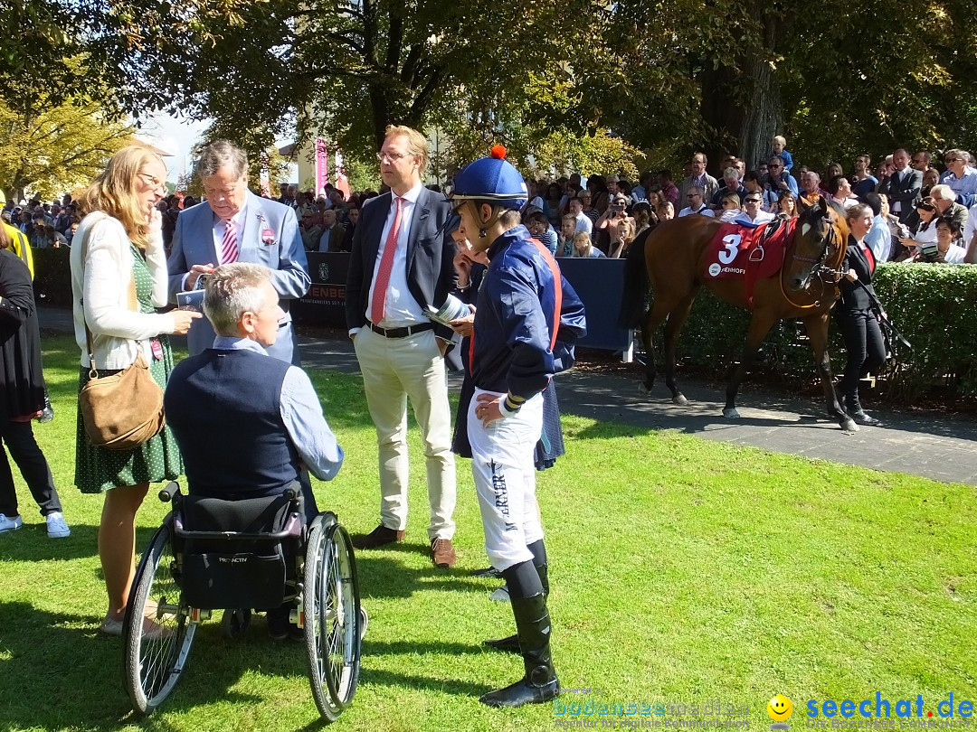 Pferderennen: Baden-Racing - GROSSE WOCHE 2017: Baden-Baden, 03.09.2017