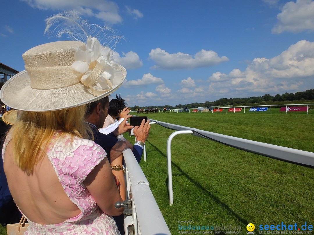 Pferderennen: Baden-Racing - GROSSE WOCHE 2017: Baden-Baden, 03.09.2017