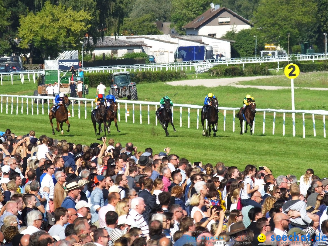 Pferderennen: Baden-Racing - GROSSE WOCHE 2017: Baden-Baden, 03.09.2017