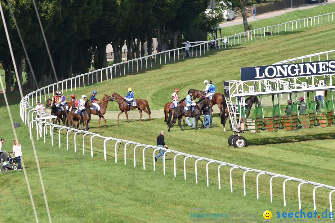 Pferderennen: Baden-Racing - GROSSE WOCHE 2017: Baden-Baden, 03.09.2017