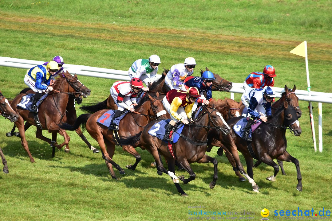 Pferderennen: Baden-Racing - GROSSE WOCHE 2017: Baden-Baden, 03.09.2017