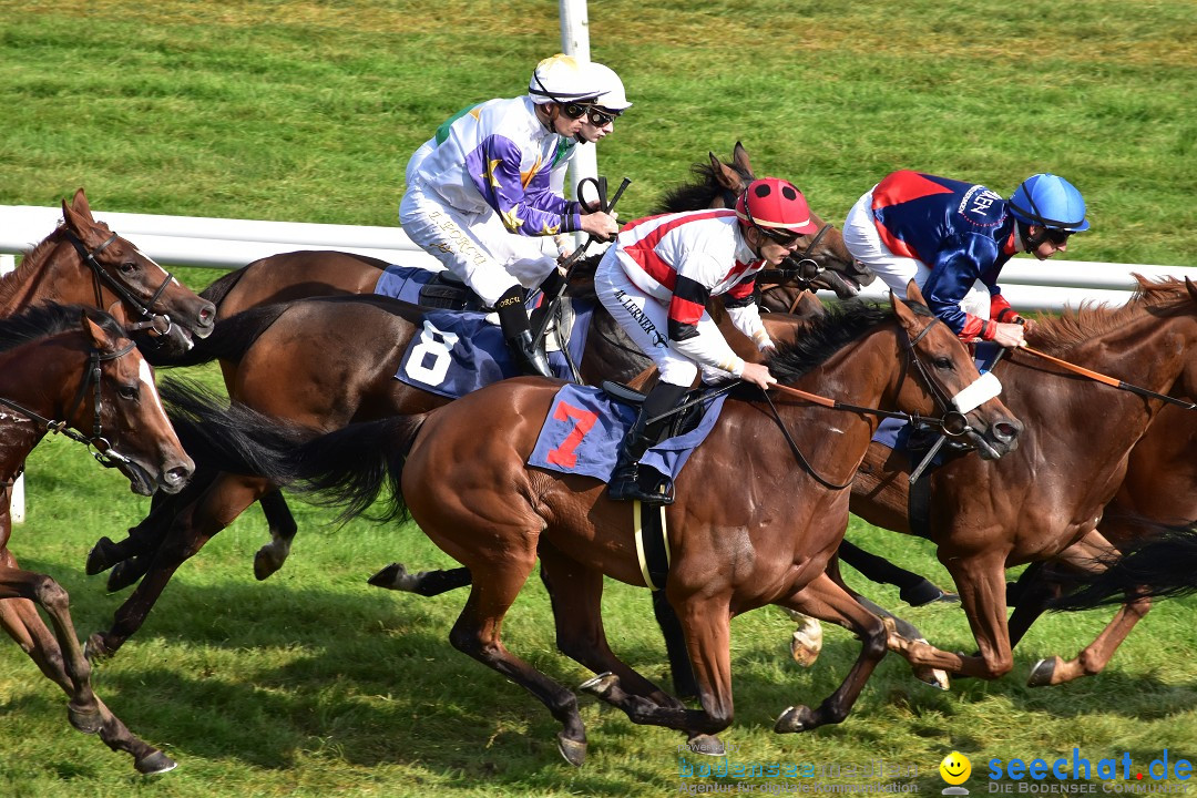 Pferderennen: Baden-Racing - GROSSE WOCHE 2017: Baden-Baden, 03.09.2017