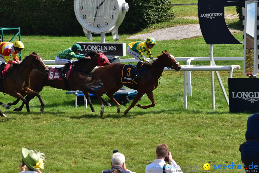 Pferderennen: Baden-Racing - GROSSE WOCHE 2017: Baden-Baden, 03.09.2017