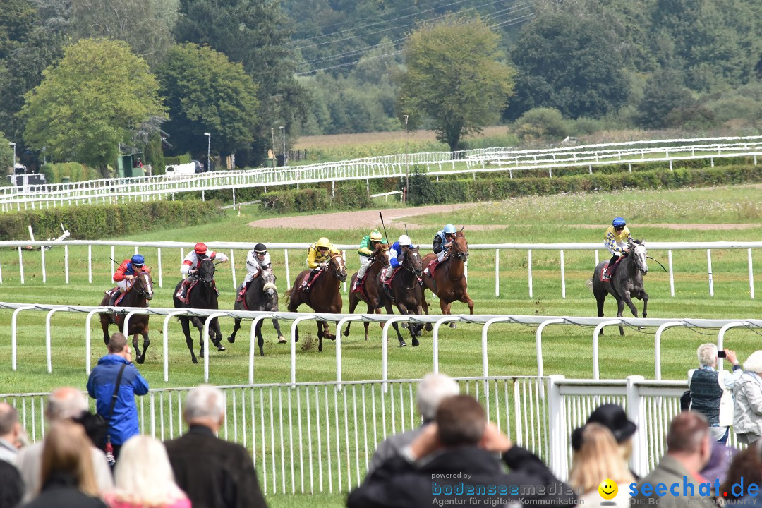 Pferderennen: Baden-Racing - GROSSE WOCHE 2017: Baden-Baden, 03.09.2017