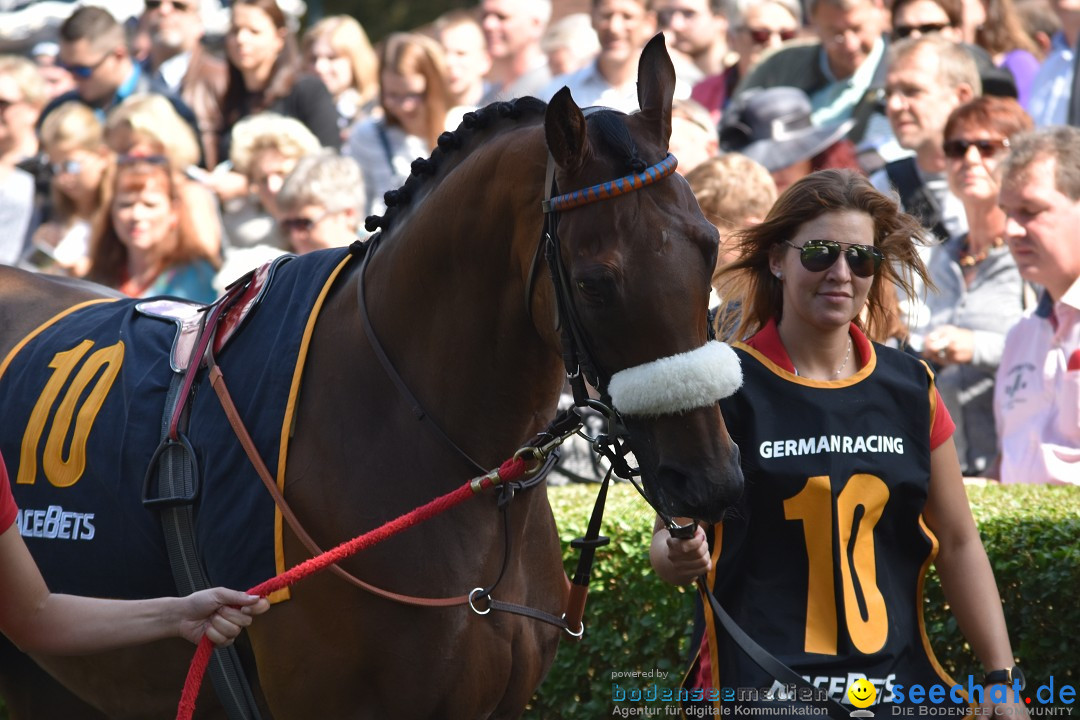 Pferderennen: Baden-Racing - GROSSE WOCHE 2017: Baden-Baden, 03.09.2017