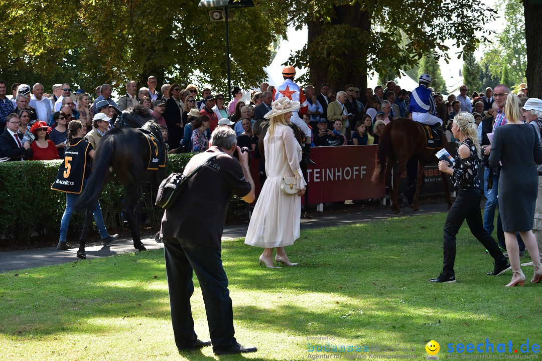 Pferderennen: Baden-Racing - GROSSE WOCHE 2017: Baden-Baden, 03.09.2017