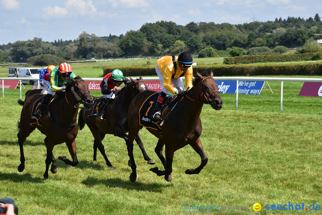 Pferderennen: Baden-Racing - GROSSE WOCHE 2017: Baden-Baden, 03.09.2017