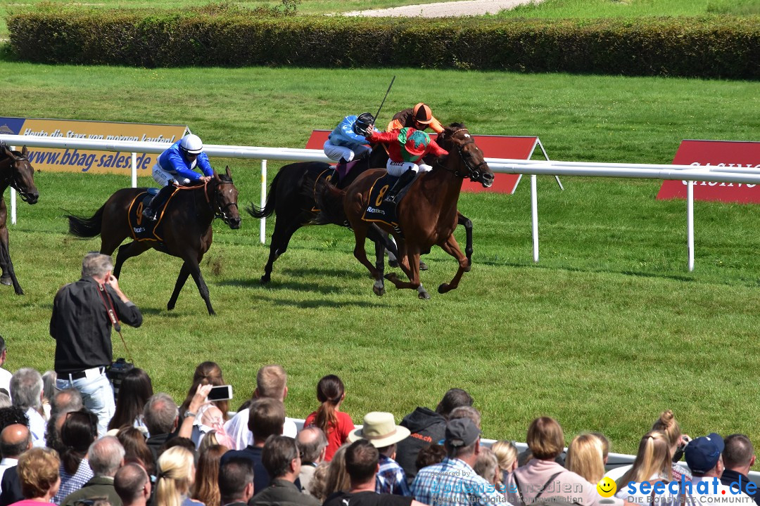 Pferderennen: Baden-Racing - GROSSE WOCHE 2017: Baden-Baden, 03.09.2017