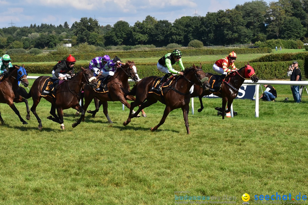 Pferderennen: Baden-Racing - GROSSE WOCHE 2017: Baden-Baden, 03.09.2017