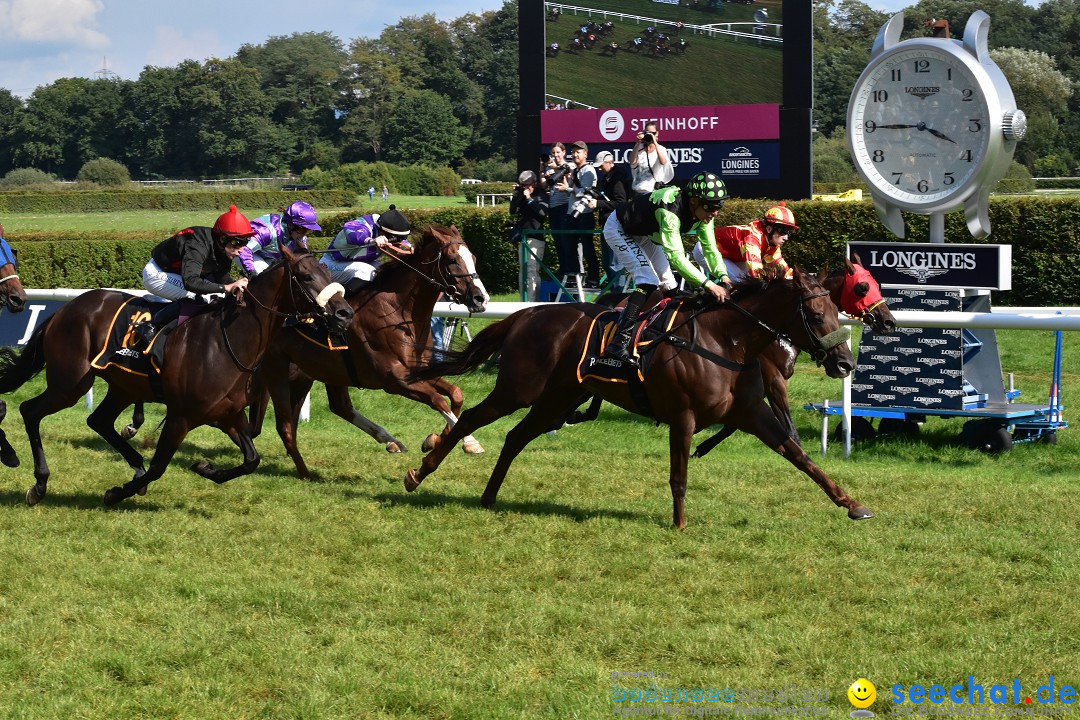 Pferderennen: Baden-Racing - GROSSE WOCHE 2017: Baden-Baden, 03.09.2017