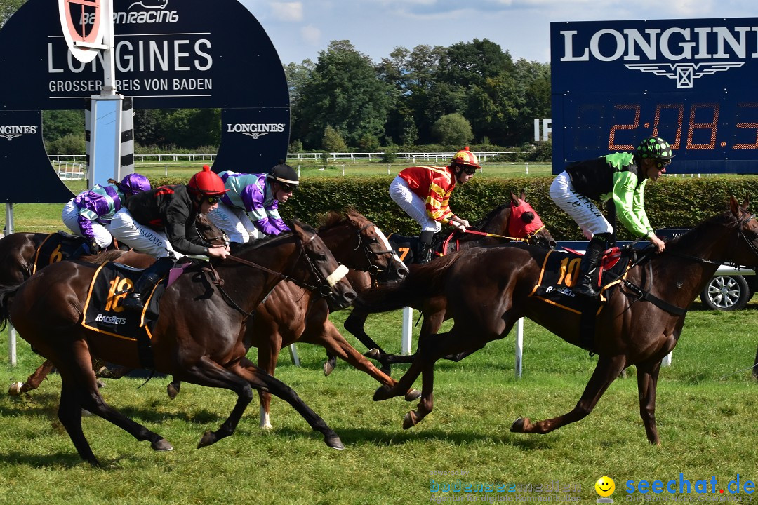 Pferderennen: Baden-Racing - GROSSE WOCHE 2017: Baden-Baden, 03.09.2017