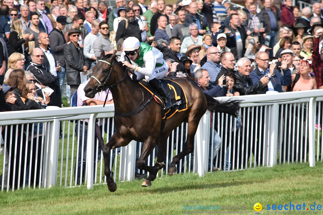 Pferderennen: Baden-Racing - GROSSE WOCHE 2017: Baden-Baden, 03.09.2017