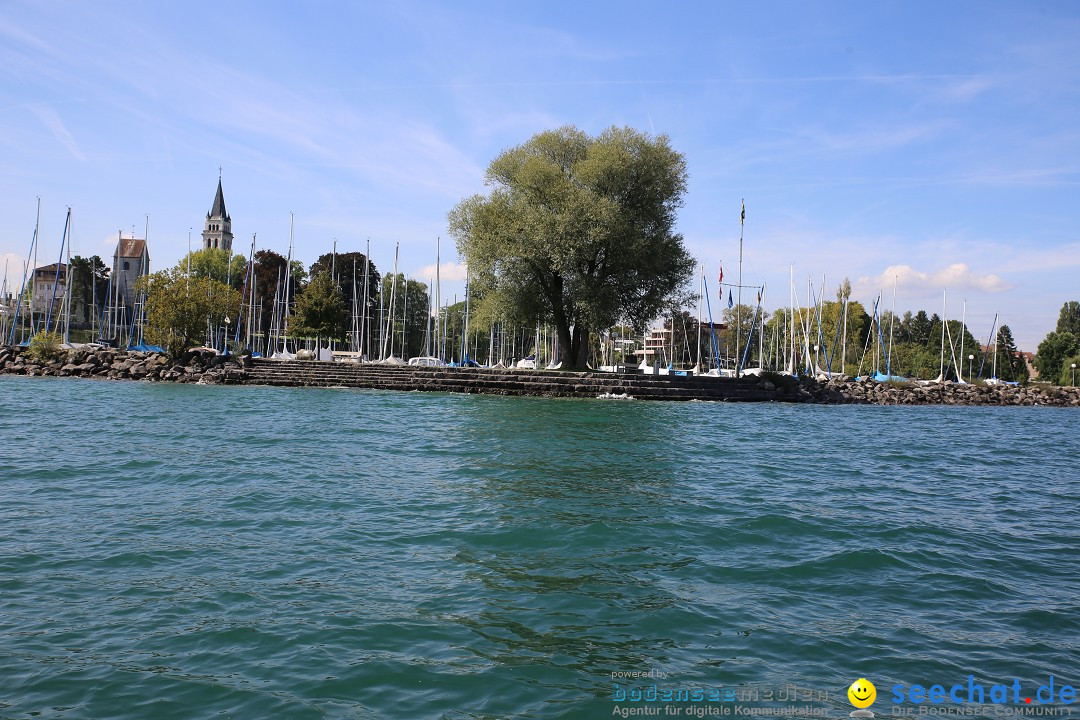 BODENSEEBOOT Breitenquerung, Guy Bertemes: Romanshorn, 05.09.2017