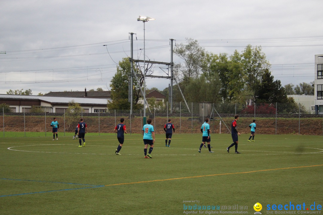 Fussball: FC Rheineck vs FC Widnau 4:3,  Schweiz, 08.10.2017