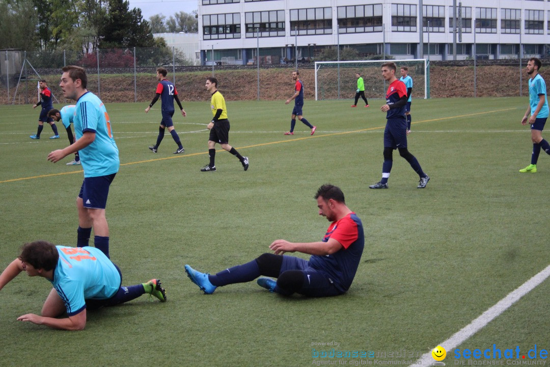 Fussball: FC Rheineck vs FC Widnau 4:3,  Schweiz, 08.10.2017